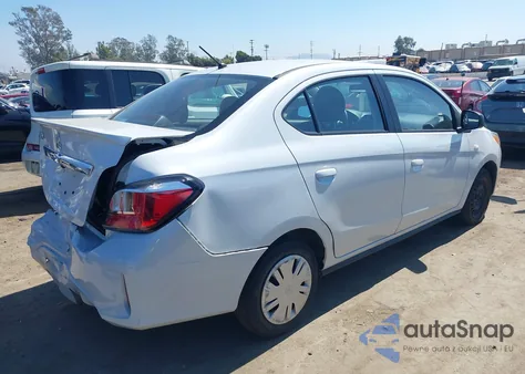 2021 Mitsubishi Mirage G4 Carbonite Edition/Es/Le из США, поврежденный, VIN ML32FUFJ5MHF01316